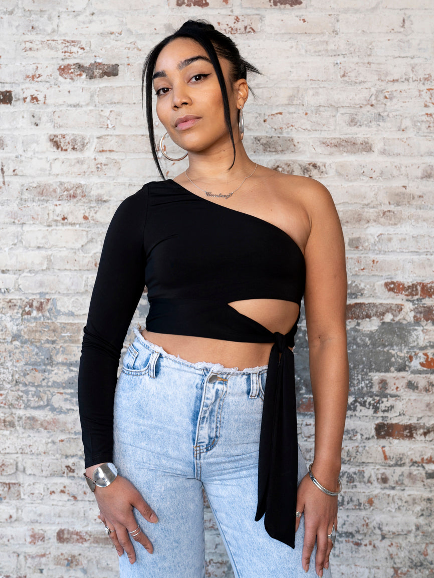 Stars One Shoulder Top