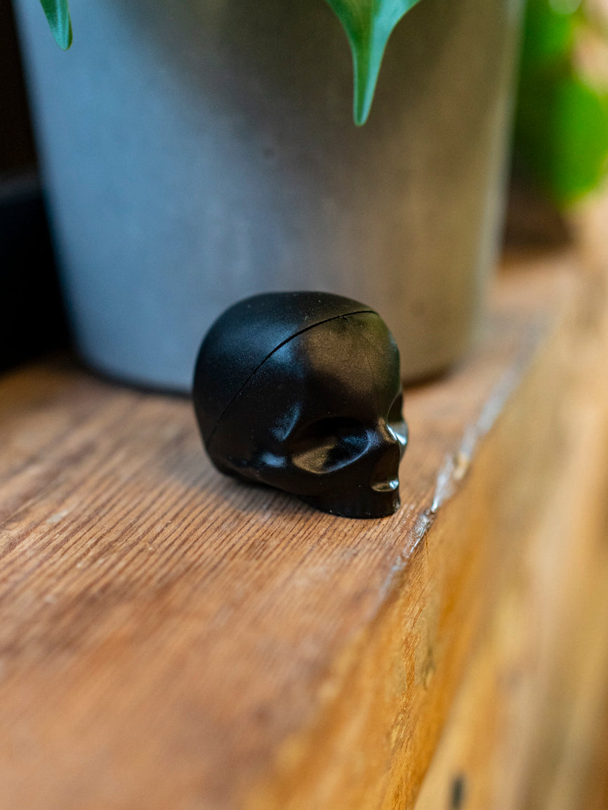 Black Skull Lip Balm