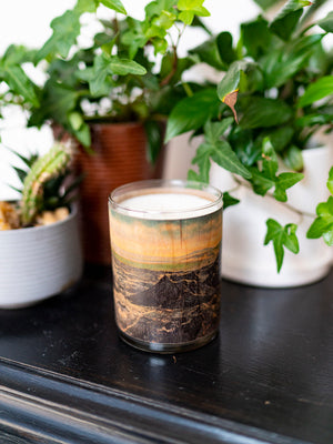 Artisan Leather Candle