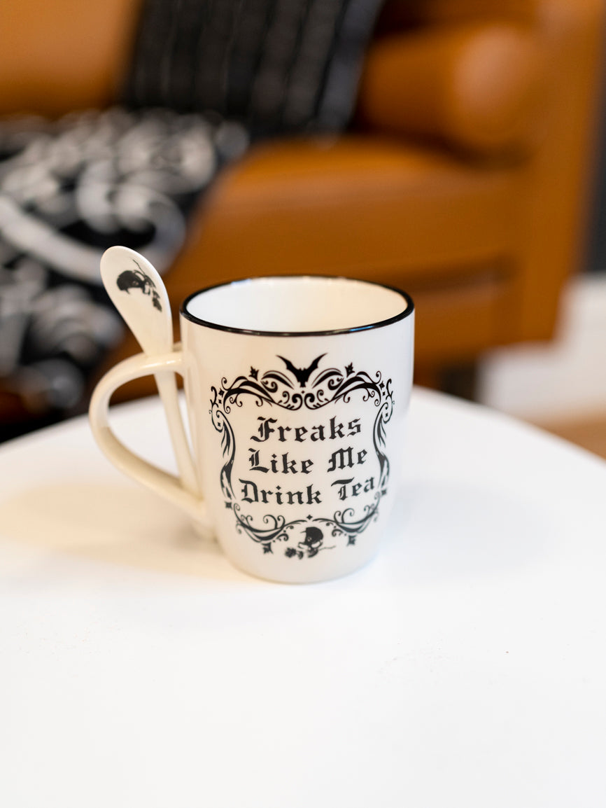 Freaks Like Me Mug & Spoon Set