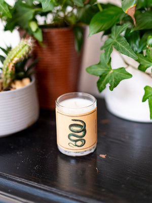 Snake Votive Candle