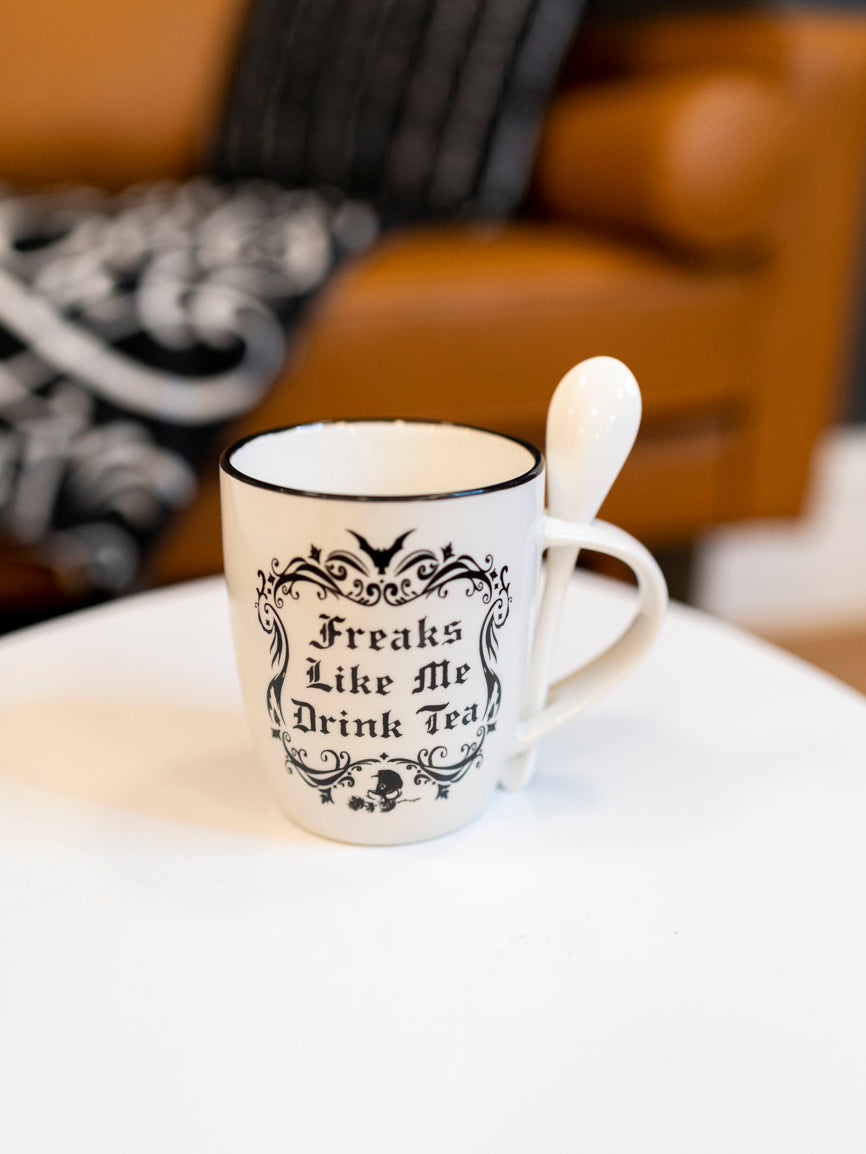 Freaks Like Me Mug & Spoon Set
