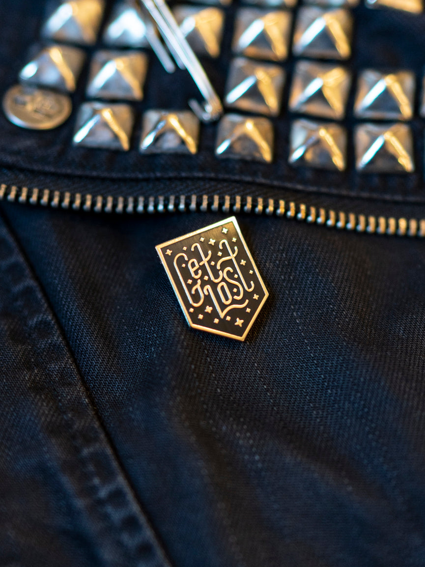 Get Lost Enamel Pin