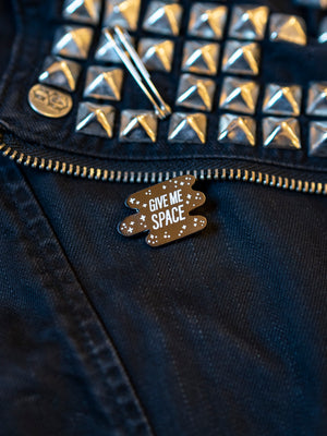 Give Me Space Enamel Pin