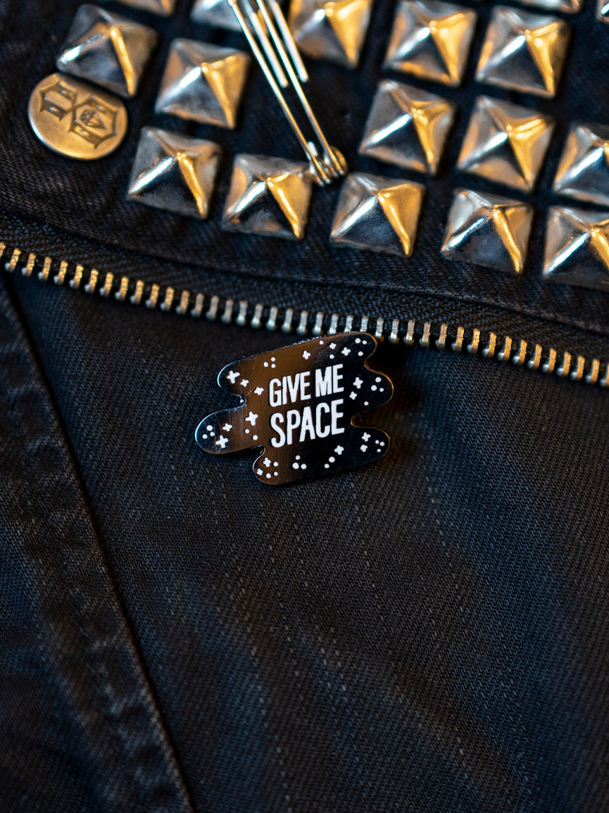 Give Me Space Enamel Pin