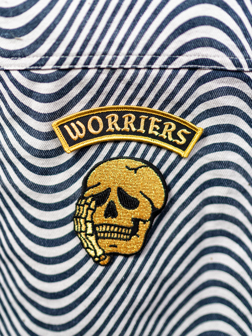 Worriers Gold Patch Set