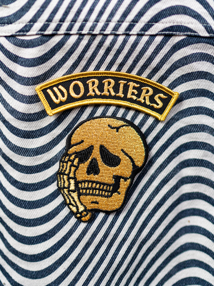 Worriers Gold Patch Set
