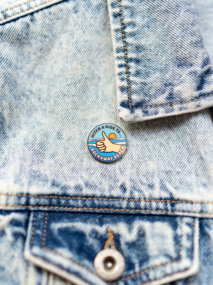 Rockaway Beach Pin