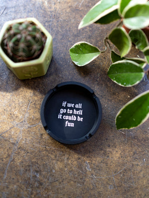 Hell Silicone Ashtray