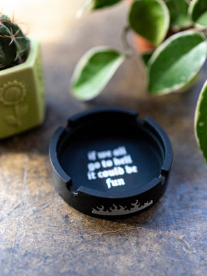 Hell Silicone Ashtray