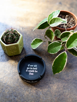 Hell Silicone Ashtray