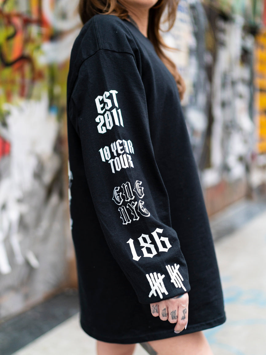 Moto Skull Longsleeve