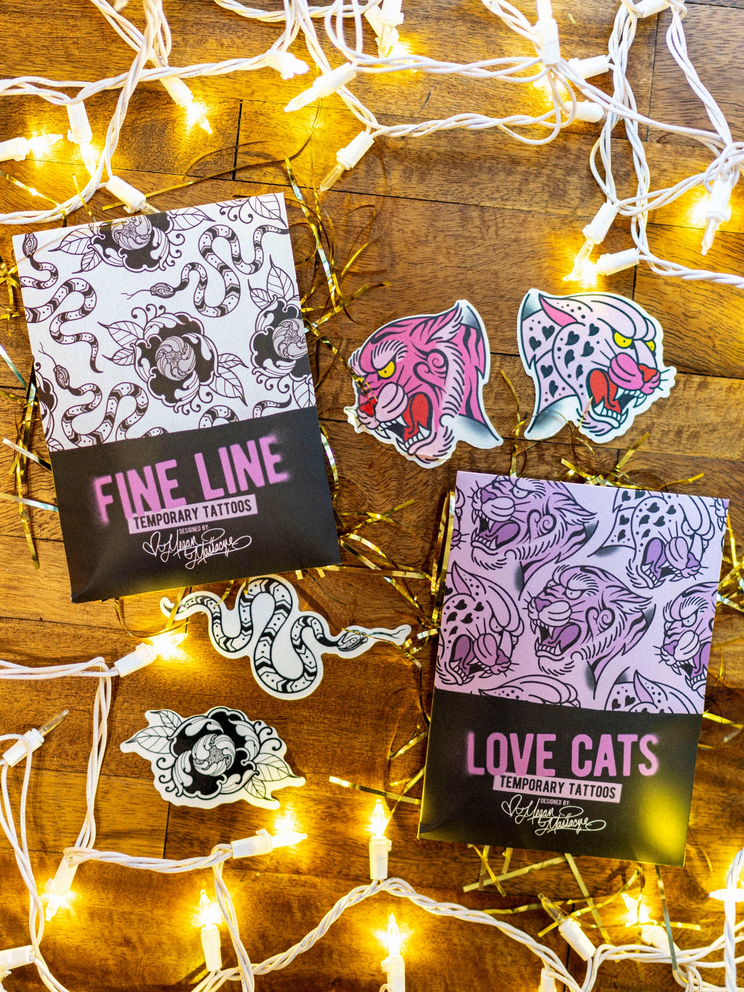 Temporary Tattoo Set