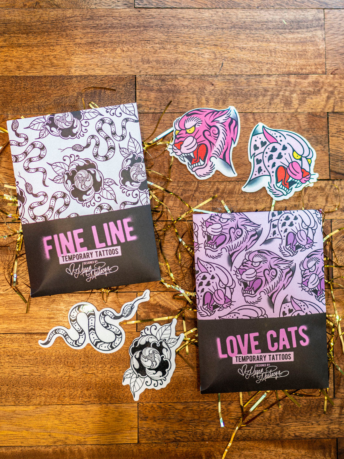 Temporary Tattoo Set