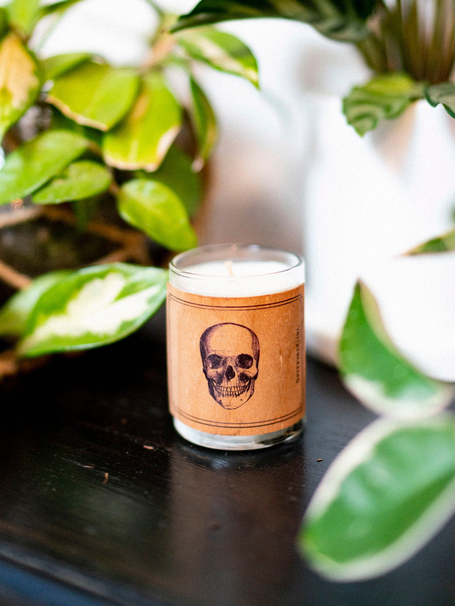 Skull Votive Candle