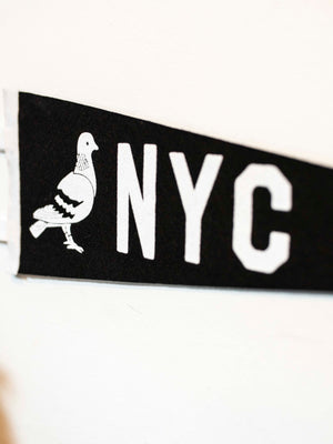 NYC Pigeon Pennant