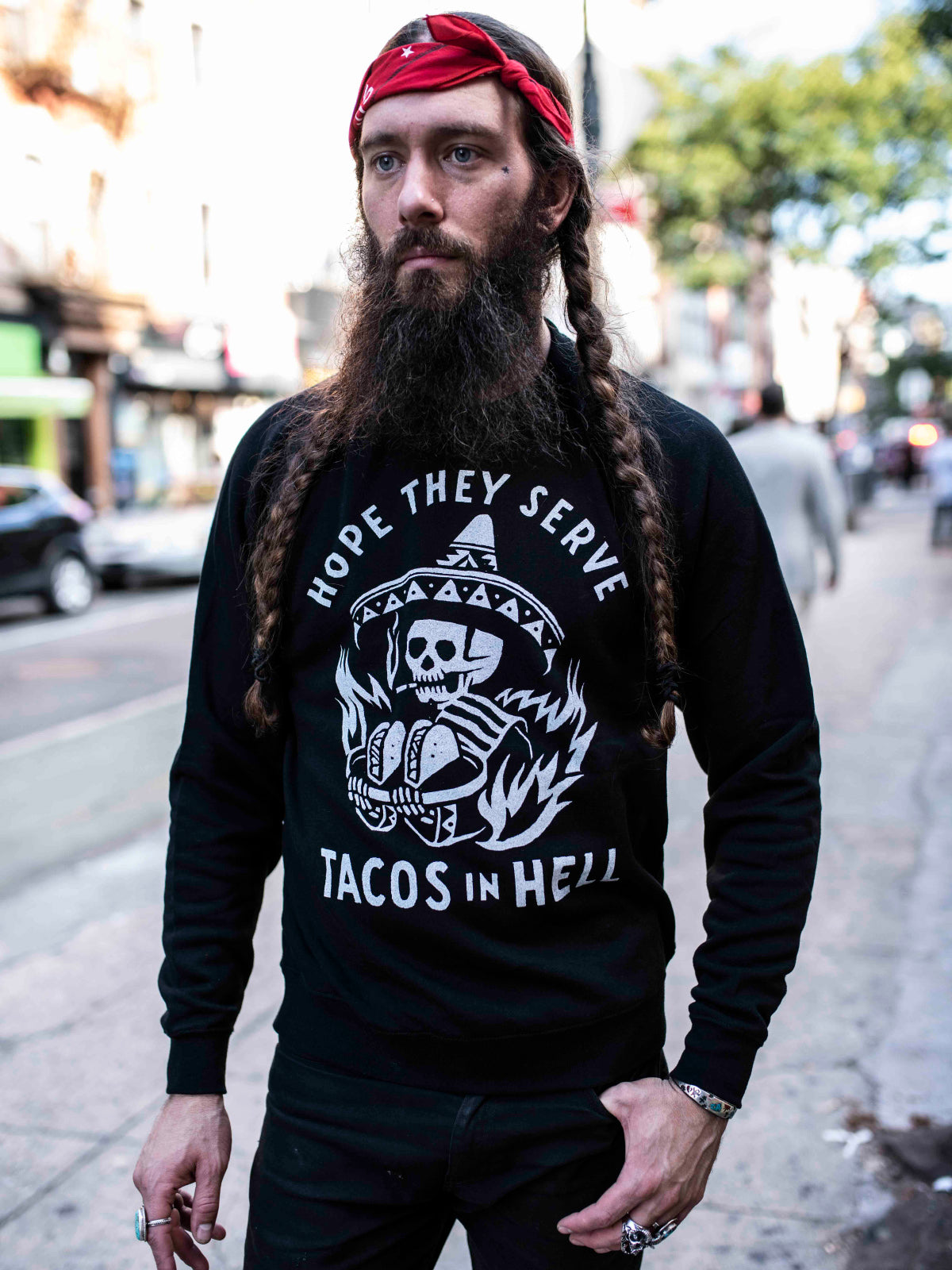 Tacos In Hell Crewneck