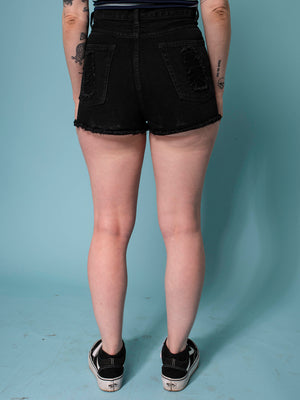 Dream On Distressed Shorts