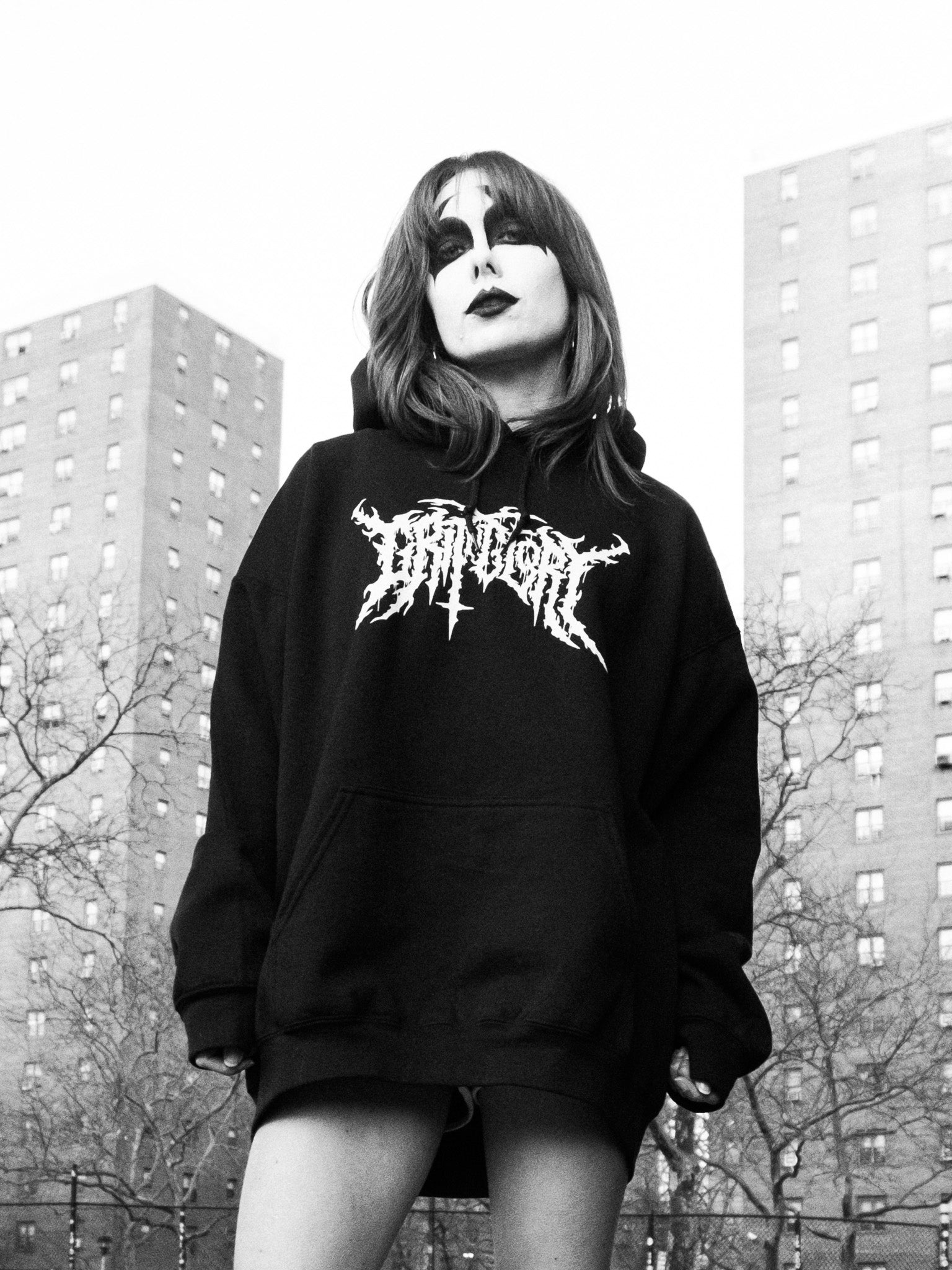 Darkest Night Graphic Hoodie - 2XL at GritNGlory