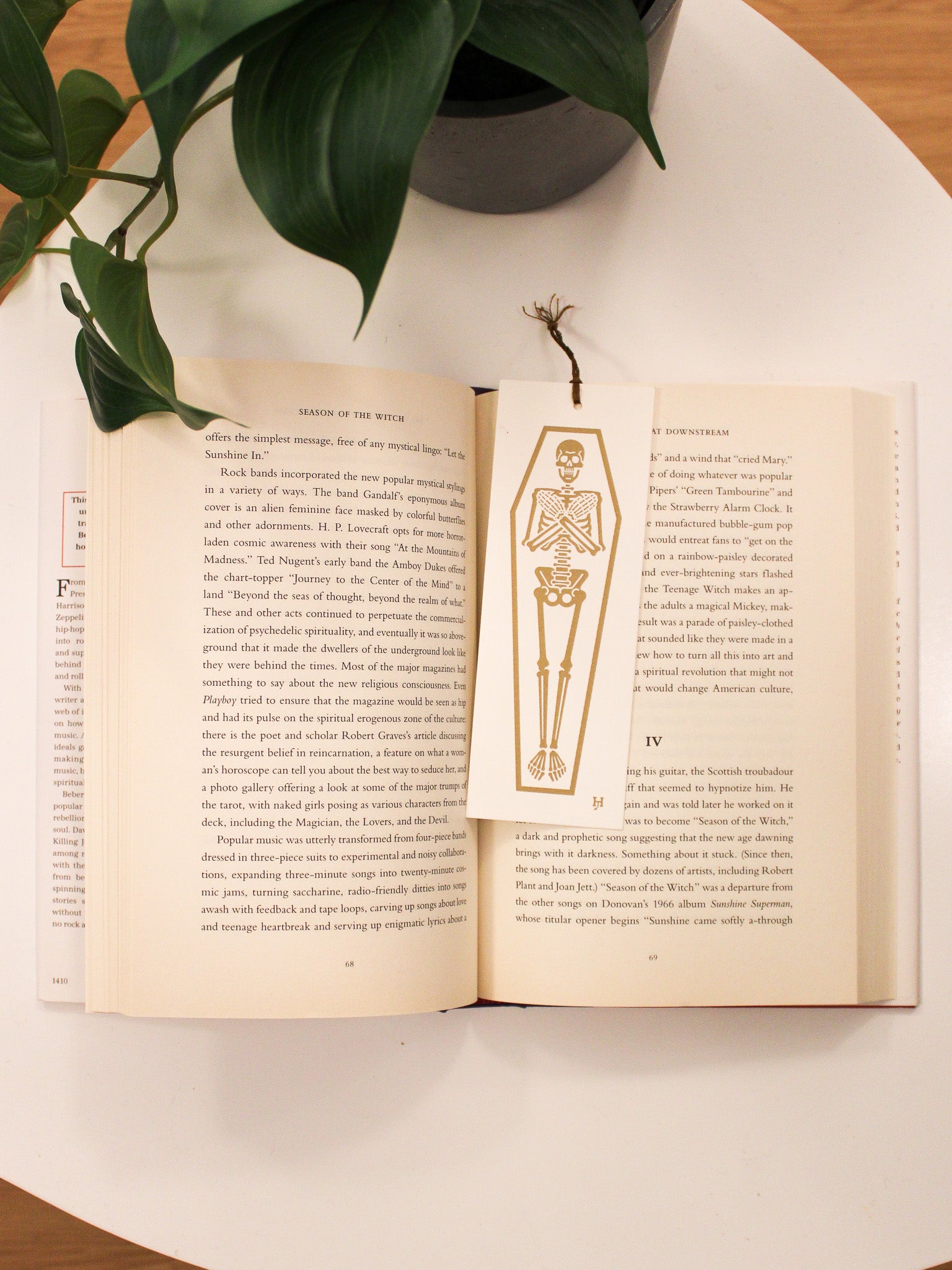 Coffin Bookmark