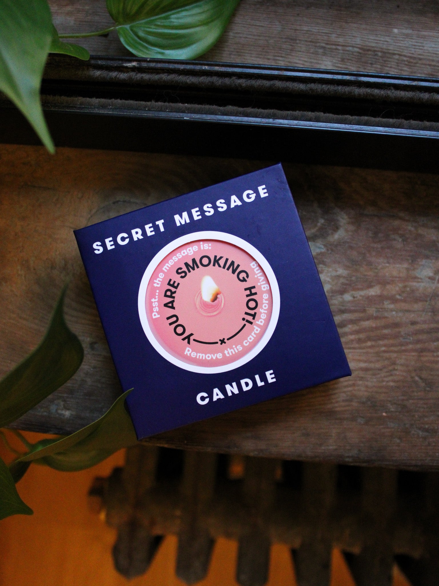 Smokin' Hot Secret Message Candle