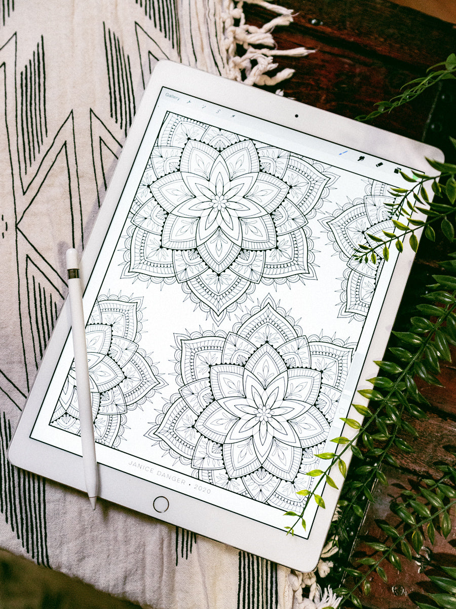 Mandala Coloring Sheet