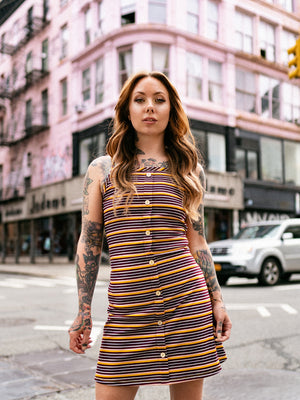 1999 Striped Dress