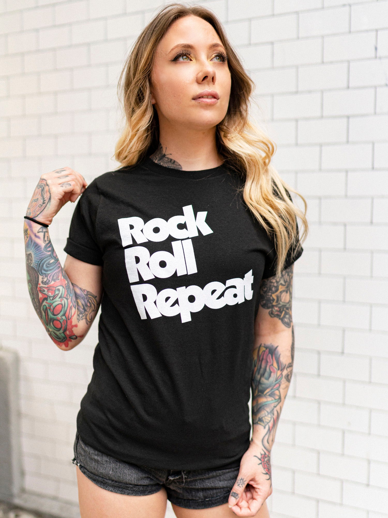 Rock Roll Repeat Tee