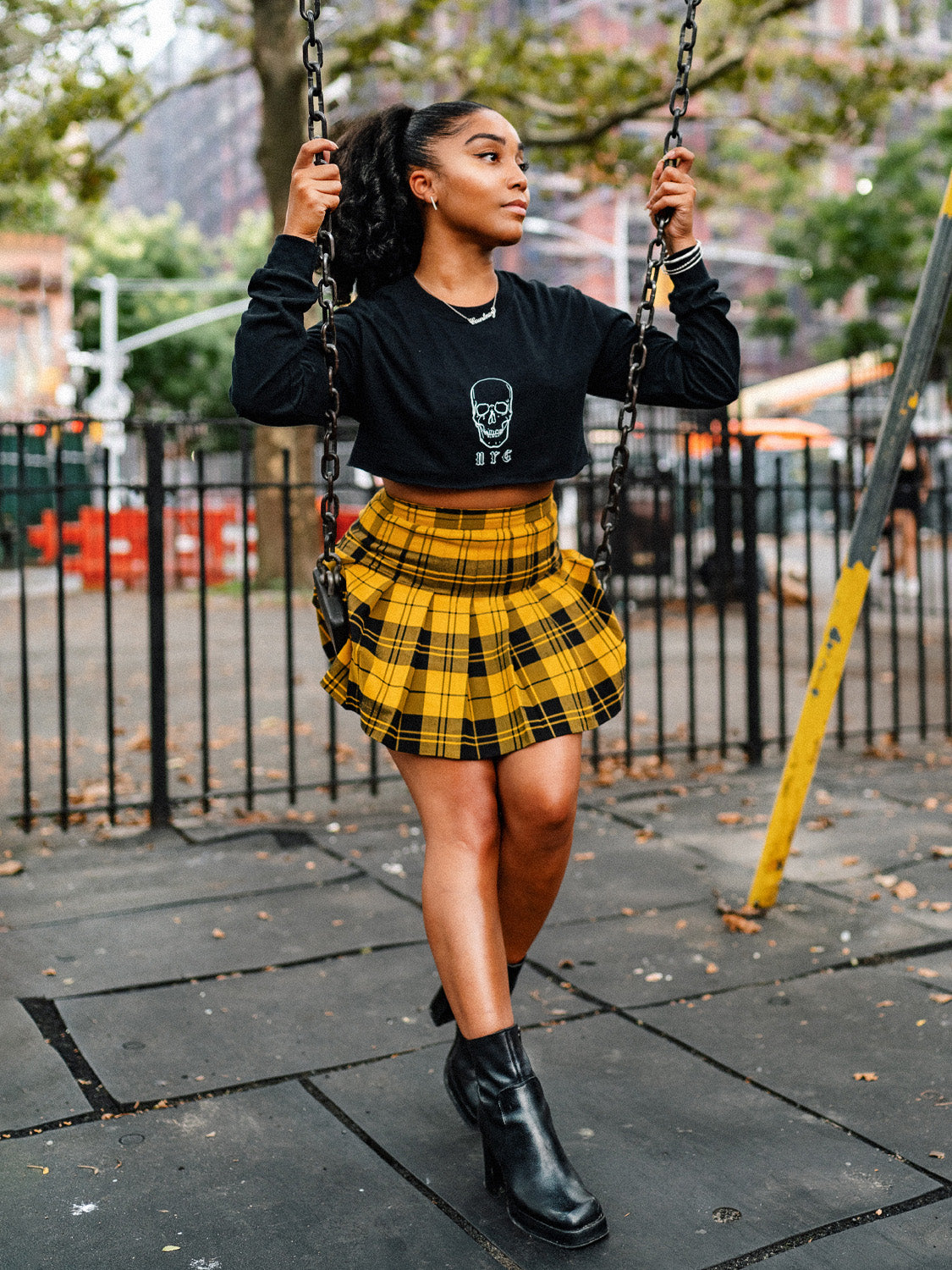 For a Good Time Crop Long Sleeve