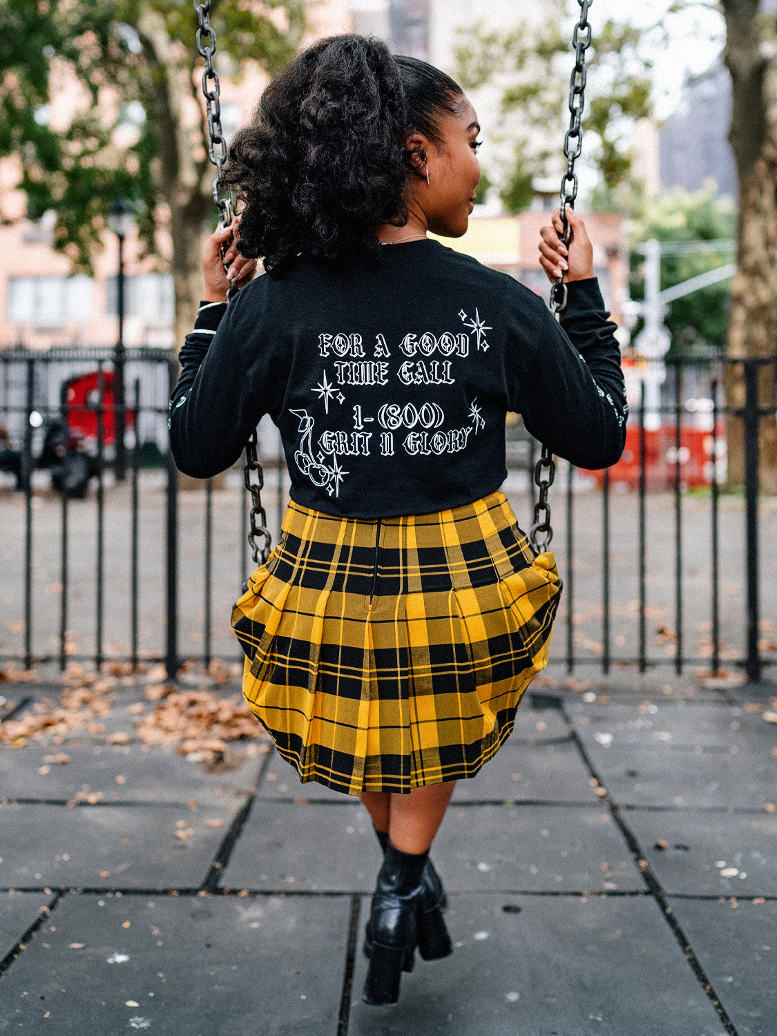 For a Good Time Crop Long Sleeve