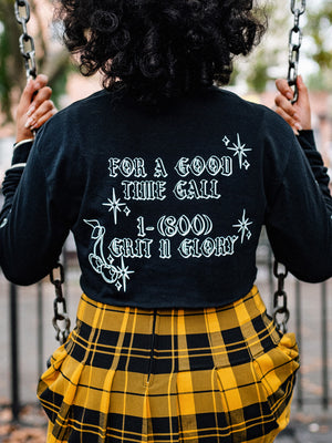 For a Good Time Crop Long Sleeve