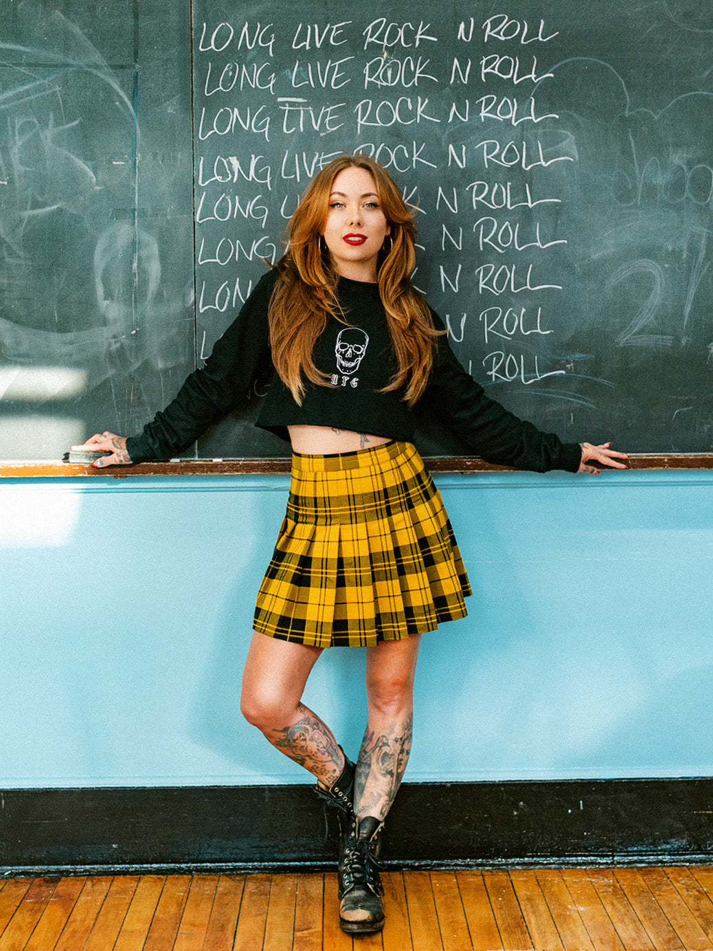 For a Good Time Crop Long Sleeve