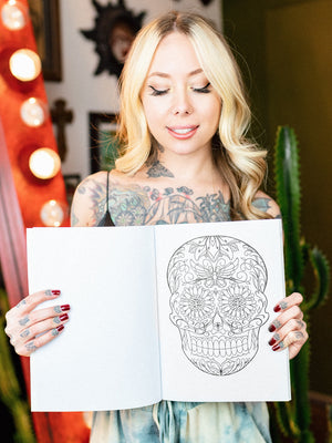 Marked In Ink: A Coloring Book