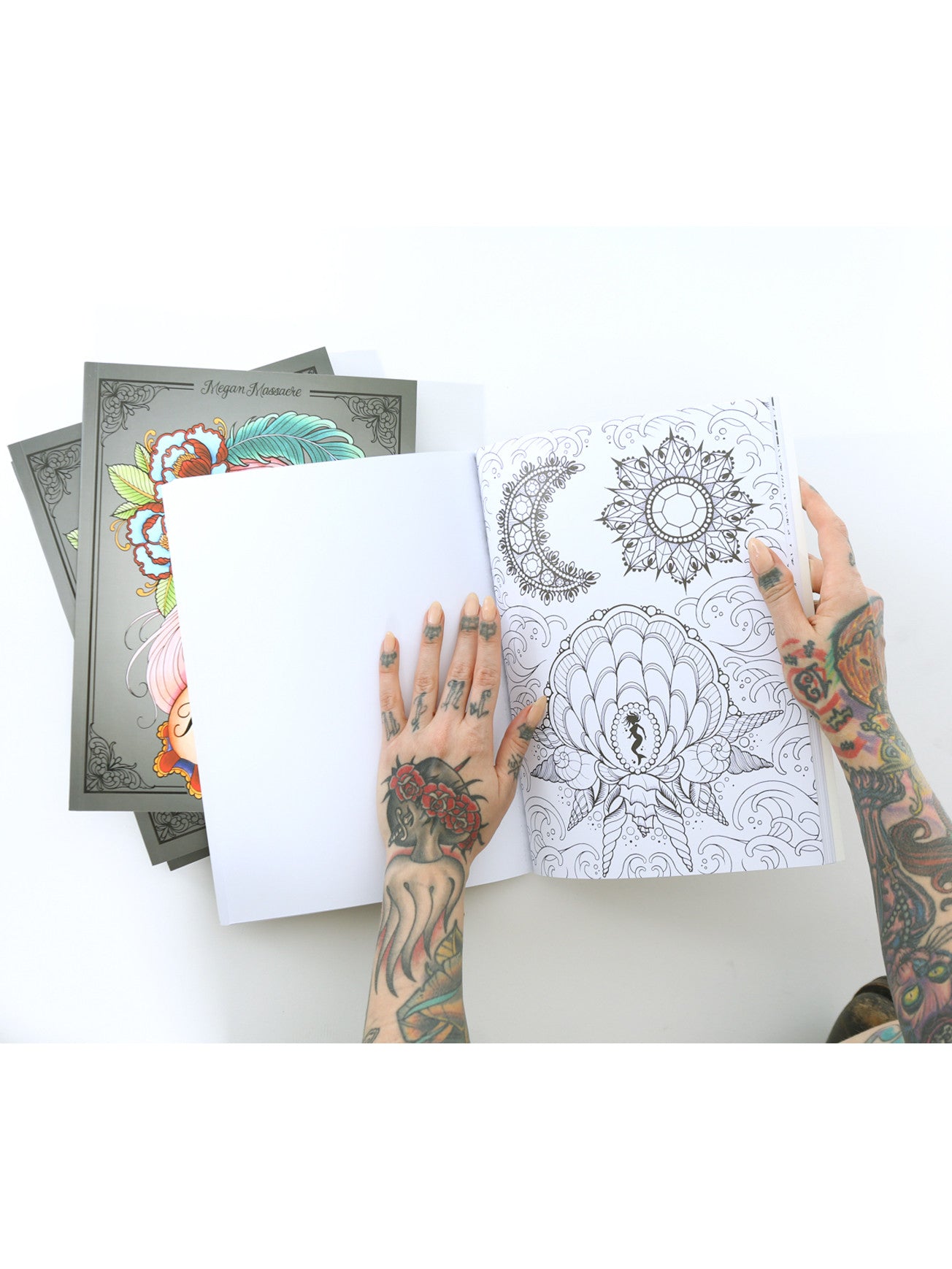 Marked In Ink: A Coloring Book